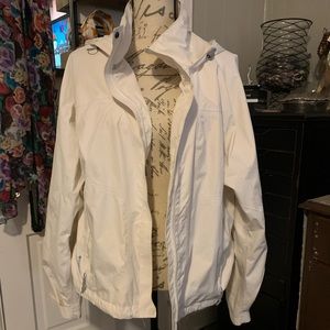 Columbia lightweight women’s waterproof hooded jacket size XL